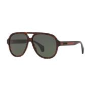 Gucci Stilfulla Solglasögon Gg0463S Brown, Unisex