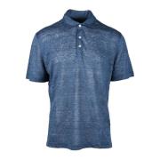 Fedeli Linne Polo Blue, Herr