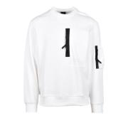 Armani Exchange Sweatshirt White, Herr