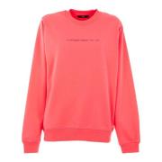 Diesel Dam Sweatshirt Kopia för Kvinnor Red, Dam