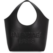 Balenciaga Mary-Kate Läder Tote Black, Dam