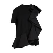 Alexander McQueen T-Shirts Black, Dam