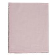 Faliero Sarti Broderad yllescarf Pink, Dam