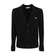 Maison Kitsuné Cardigans Black, Herr