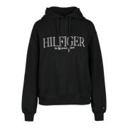 Tommy Hilfiger Sweatshirt Black, Dam