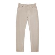 Ermenegildo Zegna Klassisk passform denim jeans Beige, Herr