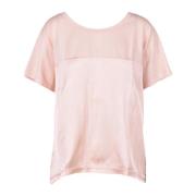 Aspesi Bomull T-shirt Pink, Dam