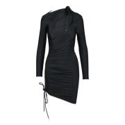 Balenciaga Elegant Kort Klänning Black, Dam