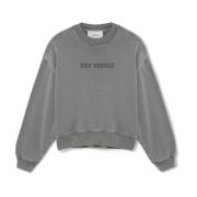 Axel Arigato Distort Washed Sweatshirt Gray, Dam