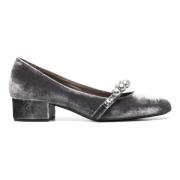 Roberto Festa Liana Velvet Pumps Gray, Dam