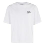 Maison Kitsuné Broderad Oversized T-shirt White, Herr