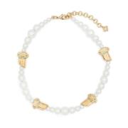 Casablanca Pärla Gradient Halsband White, Dam