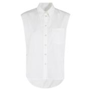 Helmut Lang Apex Tail Modernt Stilfullt Kläder White, Dam