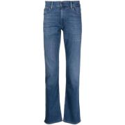 7 For All Mankind Slim Fit Jeans - Mörkblå Blue, Herr