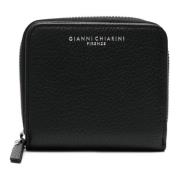 Gianni Chiarini Logo Print Plånbok Black, Dam