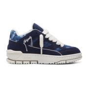 Axel Arigato Area Lo Woven Sneaker Blue, Dam