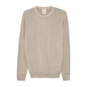 Woolrich Rundhalsad tröja Beige, Herr