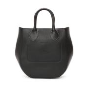 JW Anderson Liten Punch Tote Väska Black, Dam