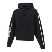 Dsquared2 Svart Cipro Bomulls Sweatshirt Hoodie Black, Herr