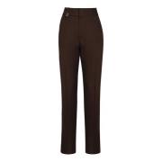 Jacquemus Stiliga Byxor LE Pantalon Tibau Brown, Dam