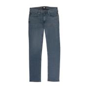 PAIGE Slim Straight Fit Jeans Blue, Herr