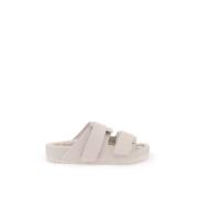 Birkenstock Uji Slides White, Dam