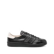 Y-3 Svarta Sneakers Aw24 Superstar Stil Black, Herr