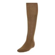 Boggi Milano Bomullsstrumpor Lisle Beige, Herr