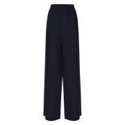 Valentino Garavani Blå Byxor Pantalone Blue, Dam