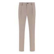 Boggi Milano B-Tech Stretch Nylon Byxor Beige, Herr