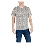 Emporio Armani EA7 Kortärmad bomullst-shirt vår/sommar Multicolor, Her...