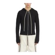 Rick Owens Zippad hoodie Black, Herr