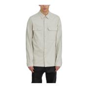 Rick Owens Outer Shirt White, Herr