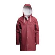 Stutterheim Stilren Vattentät Regnrock Red, Herr