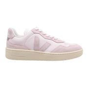 Veja Rosa Läder Mocka Sneakers Pink, Dam