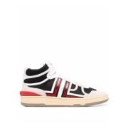 Lanvin High-Top Sneakers med Suede Detalj Multicolor, Dam