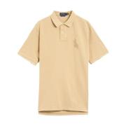 Polo Ralph Lauren Klassisk Big Pony Logo Polo Tröja Beige, Herr