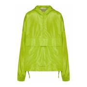 Valentino Neon Oversized Anorak Jacka Män Green, Herr