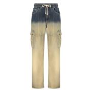 Dolce & Gabbana Faded Cargo Jeans Multicolor, Herr