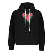 Palm Angels Maxi Print Hoodie Black, Herr