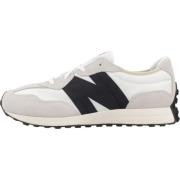 New Balance Barn löpning inspirerade sneakers White, Dam