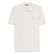 Corneliani Pima Bomull Polo Skjorta Beige, Herr