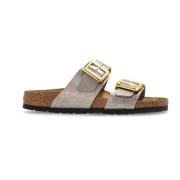 Birkenstock Sydney Kuddkuddar med Spänne Yellow, Dam