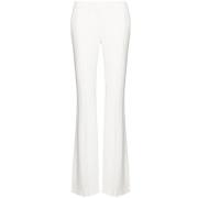 Alexander McQueen Elegant elfenbensfärgade byxor för kvinnor White, Da...