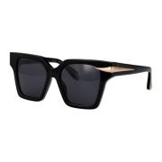 Roberto Cavalli Stilfulla solglasögon Black, Unisex