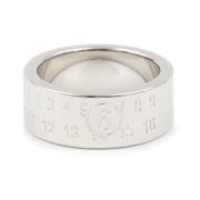 MM6 Maison Margiela Ring med numerisk signatur Gray, Dam