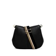 Gianni Chiarini Helena Round Icona Crossbody Väska Black, Dam