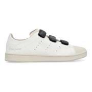 Y-3 Hook-And-Loop Lågtopp Läder Sneakers White, Herr