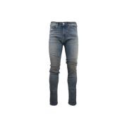 Diesel Herr Dragkedja Knapp Jeans Blue, Herr