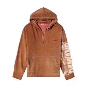 Diesel Stiliga Sweaters Kollektion Brown, Herr